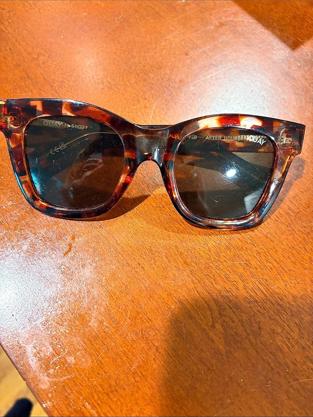 Quay After Hours Tortoiseshell Sunglasses